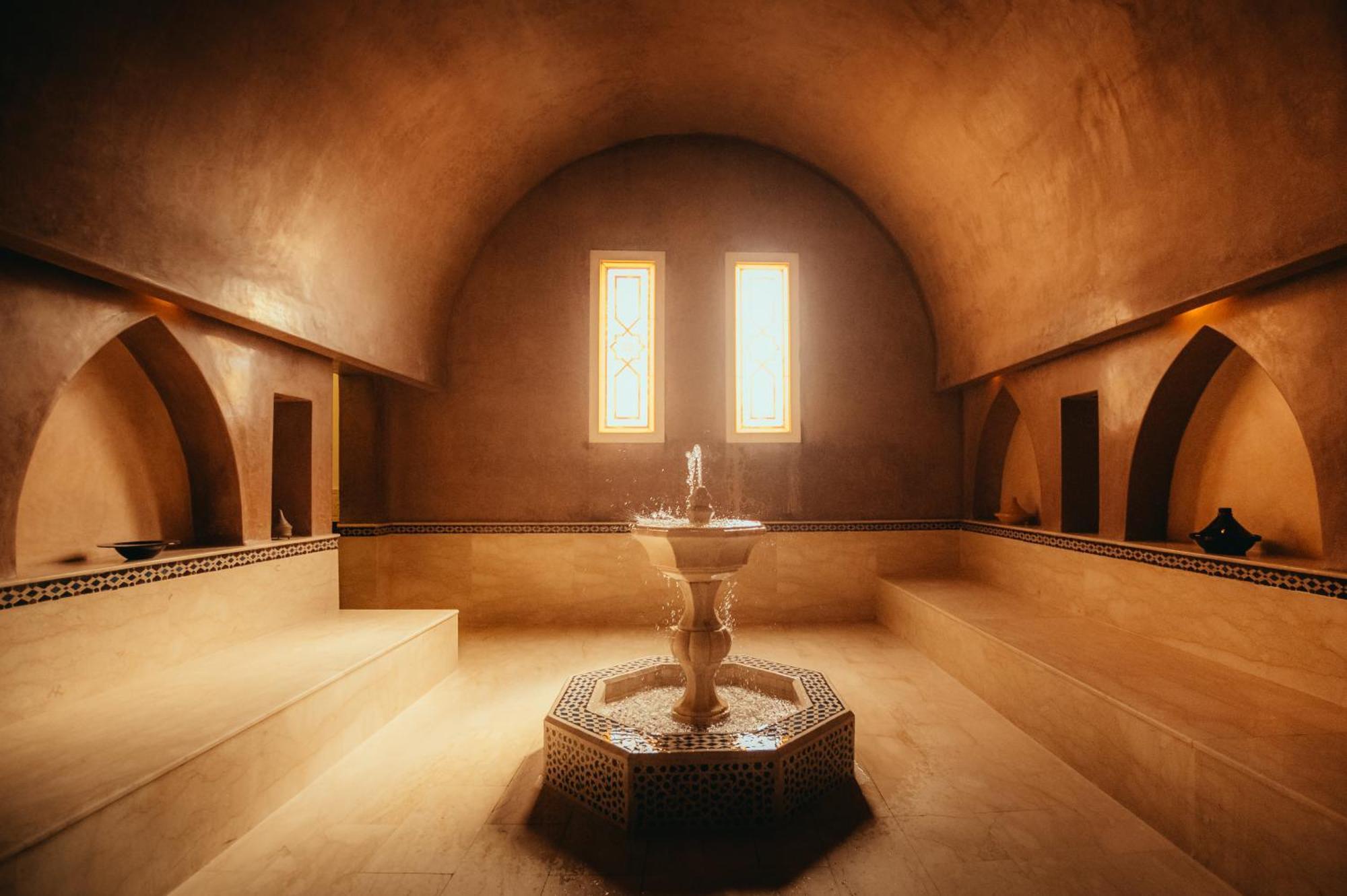 Tikida Golf Palace Αγκαντίρ Εξωτερικό φωτογραφία The hammam at the Royal Bath