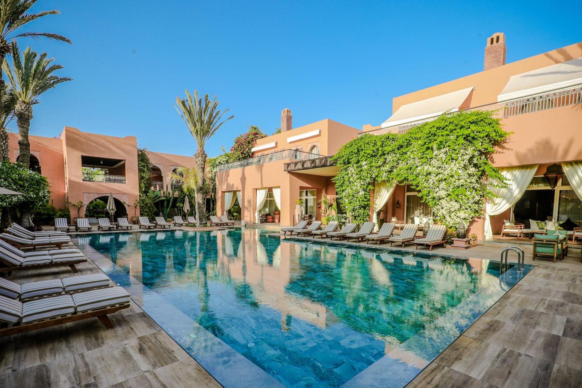 Tikida Golf Palace Αγκαντίρ Εξωτερικό φωτογραφία The swimming pool at the hotel