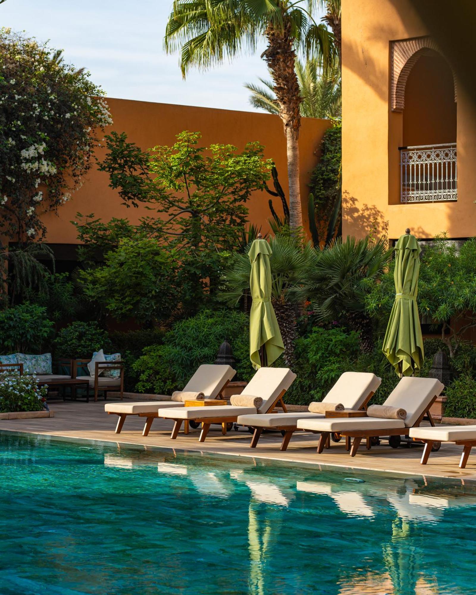 Tikida Golf Palace Αγκαντίρ Εξωτερικό φωτογραφία The swimming pool at the Four Seasons Hotel, Marrakech