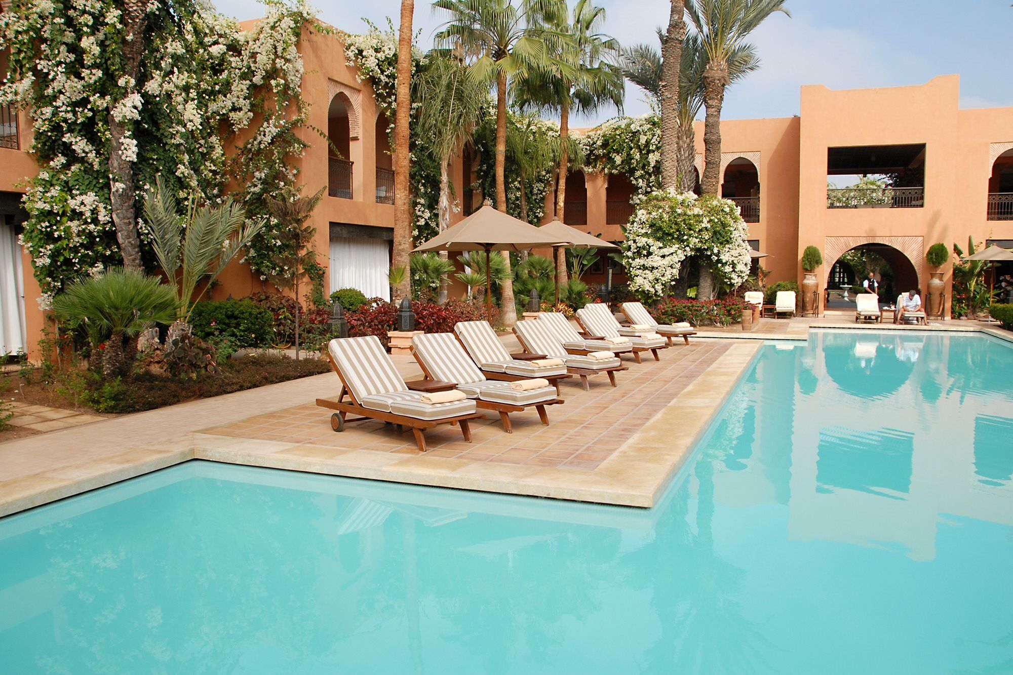 Tikida Golf Palace Αγκαντίρ Εξωτερικό φωτογραφία The swimming pool at the hotel